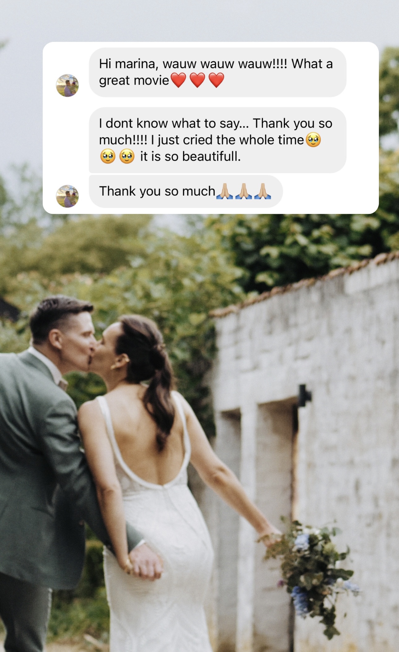 Feedback screen image